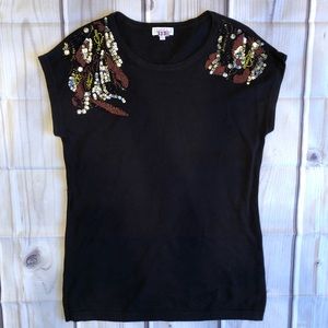 Joseph A Knit Top Large EUC Like New
